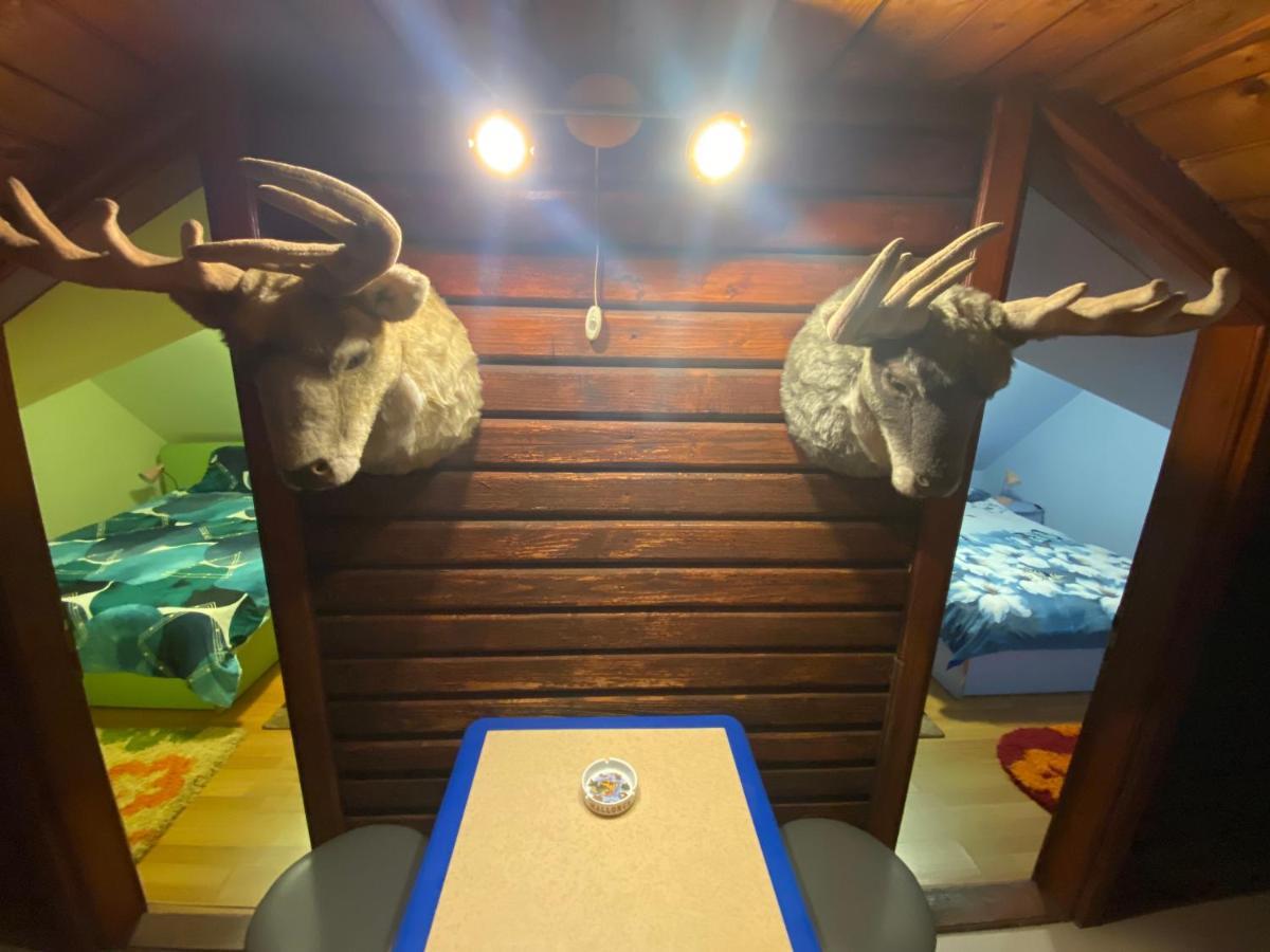 Cabana Cu Teren De Tenis -- Etaj Banita Extérieur photo